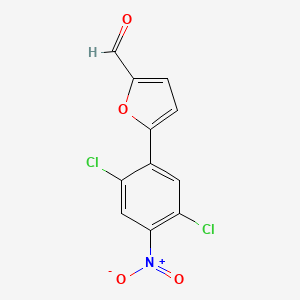 5-(2,5-Dichloro-4-nitro-phenyl)-furan-2-carbaldehyde