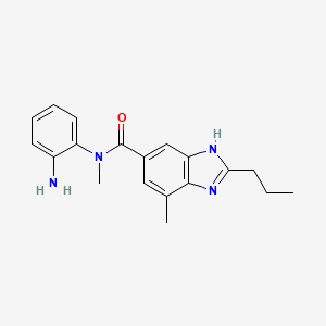 N-(2-Aminophenyl)-N,7-dimethyl-2-propyl-1H-benzo[d]imidazole-5-carboxamide