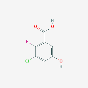 3-Chloro-2-fluoro-5-hydroxybenzoic acid