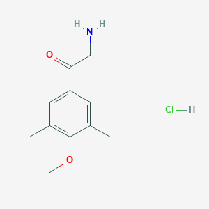 3,5-Dimethyl-4-methoxyphenacylamine hydrochloride