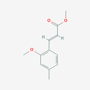 (E)-Methyl 3-(2-methoxy-4-methylphenyl)acrylate