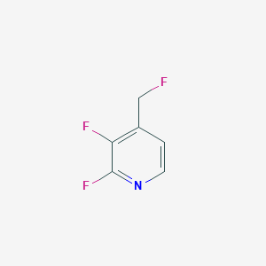 2,3-Difluoro-4-(fluoromethyl)pyridine