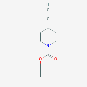 B1283770 Tert-butyl 4-ethynylpiperidine-1-carboxylate CAS No. 287192-97-6