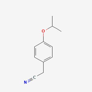 molecular formula C11H13NO B1283777 (4-Isopropoxyphenyl)acetonitrile CAS No. 50690-53-4