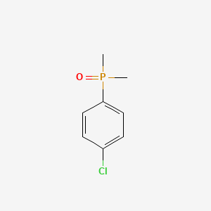 molecular formula C8H10ClOP B12837841 (4-Chlorophenyl)dimethylphosphine oxide 