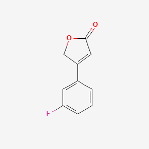 4-(3-Fluorophenyl)-2,5-dihydrofuran-2-one