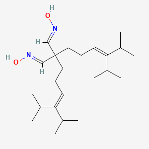 2,2-Bis(4-isopropyl-5-methylhex-3-en-1-yl)malonaldehyde dioxime