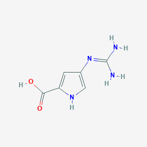 4-[(Aminoiminomethyl)amino]-1H-Pyrrole-2-carboxylic acid