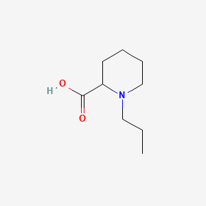 molecular formula C9H17NO2 B1283801 1-Propylpiperidine-2-carboxylic acid CAS No. 926275-68-5