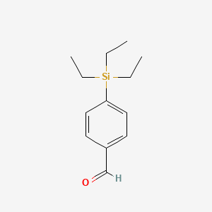 molecular formula C13H20OSi B12838089 4-(Triethylsilyl)benzaldehyde 