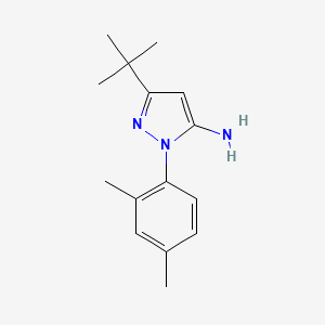 3-Tert-butyl-1-(2,4-dimethylphenyl)-1H-pyrazol-5-amine