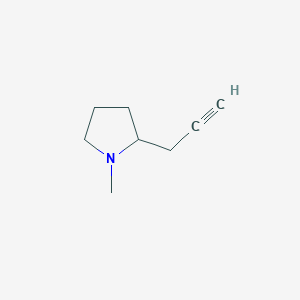 1-Methyl-2-(prop-2-yn-1-yl)pyrrolidine