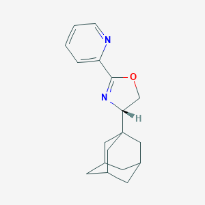 (4S)-4-(Adamantan-1-yl)-2-(pyridin-2-yl)-4,5-dihydrooxazole