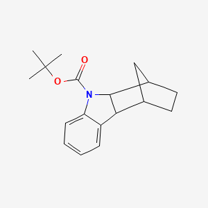 tert-Butyl 1,2,3,4,4a,9a-hexahydro-9H-1,4-methanocarbazole-9-carboxylate