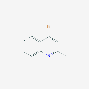 molecular formula C10H8BrN B1283842 4-Bromo-2-methylquinoline CAS No. 50488-44-3