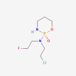 2-(2-Chloro-2'-fluorodiethylamino)-2H-1,3,2-oxazaphosphorinane 2-oxide