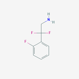 2,2-Difluoro-2-(2-fluorophenyl)-ethylamine