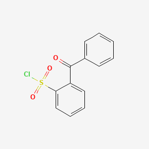 molecular formula C13H9ClO3S B1283847 2-Benzoylbenzene-1-sulfonyl chloride CAS No. 59522-79-1