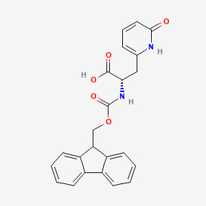 (S)-2-((((9H-Fluoren-9-yl)methoxy)carbonyl)amino)-3-(6-oxo-1,6-dihydropyridin-2-yl)propanoic acid