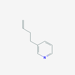 molecular formula C9H11N B1283865 3-(But-3-en-1-yl)pyridine CAS No. 71532-24-6