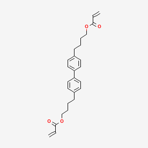 [1,1'-Biphenyl]-4,4'-diylbis(butane-4,1-diyl) diacrylate