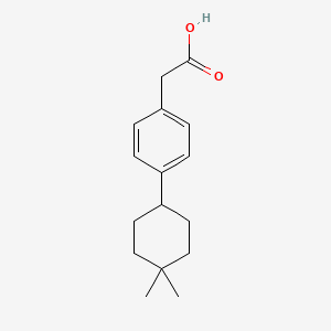 2-(4-(4,4-Dimethylcyclohexyl)phenyl)acetic acid