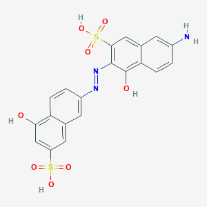 7-Amino-4-Hydroxy-3-[(E)-(5-Hydroxy-7-Sulfonaphthalen-2-Yl)diazenyl]naphthalene-2-Sulfonic Acid