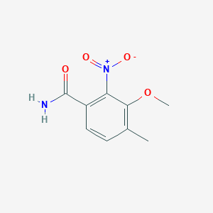 3-Methoxy-4-methyl-2-nitrobenzamide