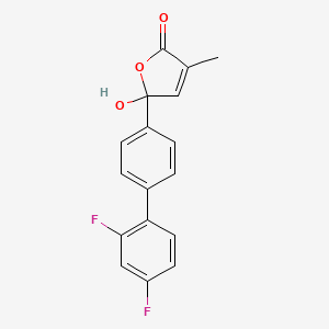 5-(2',4'-Difluoro(1,1'-biphenyl)-4-yl)-5-hydroxy-3-methyl-2(5H)-furanone