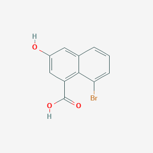 8-Bromo-3-hydroxy-1-naphthoic acid