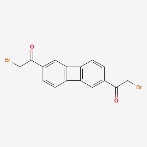 1,1'-(Biphenylene-2,6-diyl)bis(2-bromoethan-1-one)