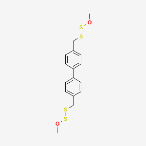 4,4'-Bis((methoxydisulfanyl)methyl)-1,1'-biphenyl