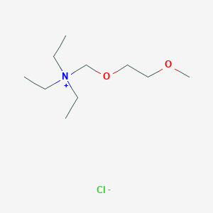 molecular formula C10H24ClNO2 B1283878 (2-甲氧基乙氧基甲基)三乙铵氯化物 CAS No. 60043-43-8
