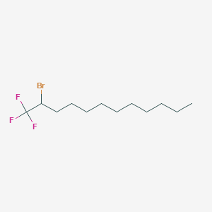 molecular formula C12H22BrF3 B12838785 2-Bromo-1,1,1-trifluoro-dodecane 