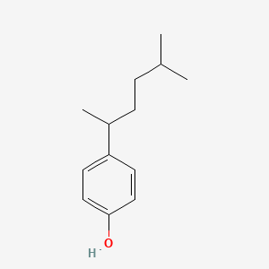 molecular formula C13H20O B12838828 4-(1,4-Dimethylpentyl)phenol CAS No. 857629-71-1