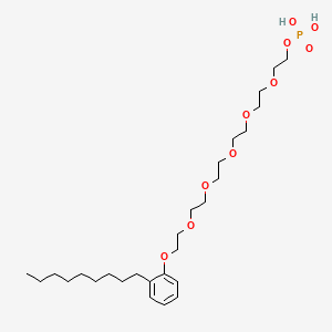 17-(2-Nonylphenoxy)-3,6,9,12,15-pentaoxaheptadecyl dihydrogen phosphate