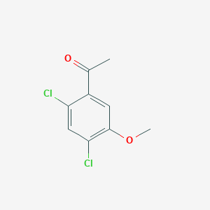 1-(2,4-Dichloro-5-methoxyphenyl)ethan-1-one