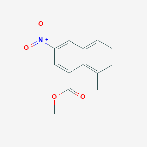 Methyl 8-methyl-3-nitro-1-naphthoate