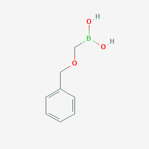 molecular formula C8H11BO3 B12838956 ((Benzyloxy)methyl)boronic acid 