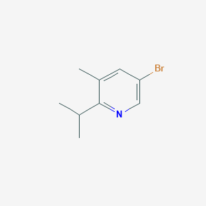 5-Bromo-2-isopropyl-3-methylpyridine