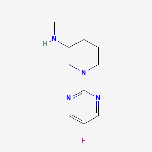 1-(5-fluoropyrimidin-2-yl)-N-methylpiperidin-3-amine