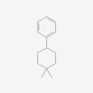 molecular formula C14H20 B12838996 (4,4-Dimethylcyclohexyl)benzene CAS No. 100794-17-0