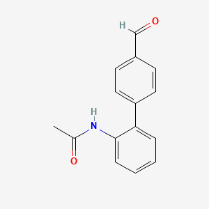 N-(4'-Formyl[1,1'-biphenyl]-2-yl)acetamide