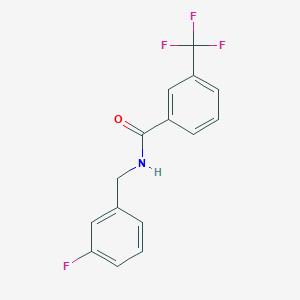 N-(3-Fluorobenzyl)-3-(trifluoromethyl)benzamide