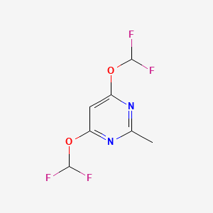 4,6-Bis(difluoromethoxy)-2-methylpyrimidine