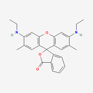 Spiro[isobenzofuran-1(3H),9'-[9H]xanthen]-3-one, 3',6'-bis(ethylamino)-2',7'-dimethyl-