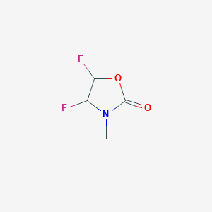 4,5-Difluoro-3-methyl-1,3-oxazolidin-2-one