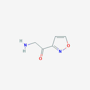 2-Amino-1-(isoxazol-3-yl)ethanone