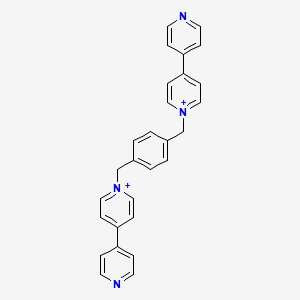 1,1''-(1,4-Phenylenebis(methylene))bis(([4,4'-bipyridin]-1-ium))