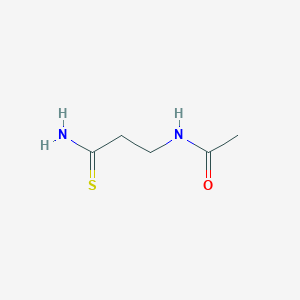 N-(2-carbamothioylethyl)acetamide